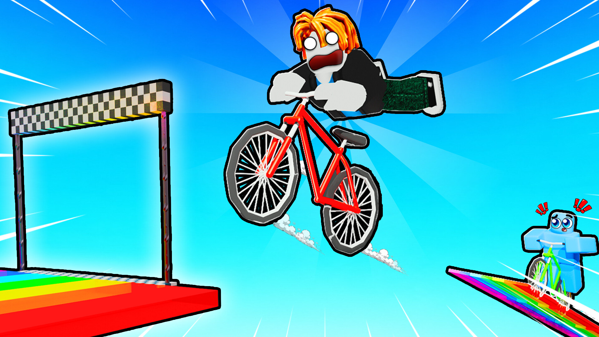 Rainbow Rush Obby — Obby game